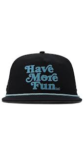 Melin A-Game Hydro 'Have More Fun' Embroidered Snapback Hat Black